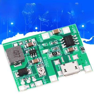 3.7V-9V Регулируемый 5V Зарядное устройство для литиевых аккумуляторов 18650 Повышающий модуль 2A.