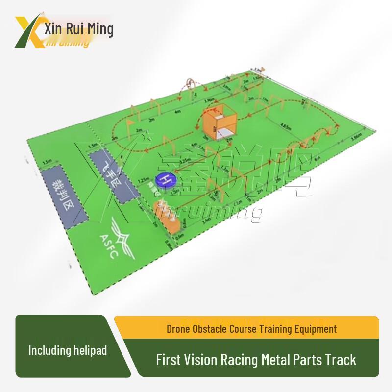Drone Bombing Mission Training Track Set