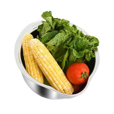 Ситечко для мойки риса, чаша для мытья риса из нержавеющей стали, сито для риса, дуршлаг, сито для фруктов и овощей, кухонные инструменты