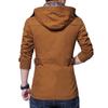 Spring and Autumn Men's New Men's Jacket Korean Version of Casual Versatile Jacket Jacket Cotton Washed Trench Coat Tide