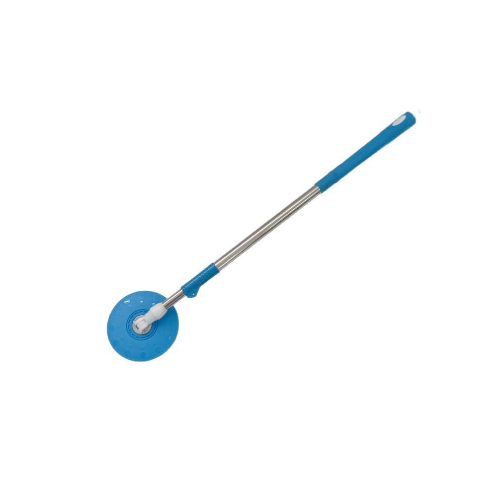 Комплект из вращающейся швабры из нержавеющей стали и выдвижной штанги для швабры