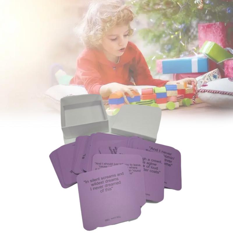 Абсолютное Наслаждение Для Всех Свифтис Лирический Челлендж Карточная Игра Игрушка Дети