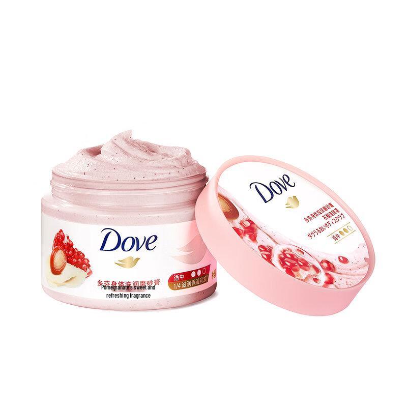 Крем-гель для душа отшелушивающий Dove с гранатом и маслом ши