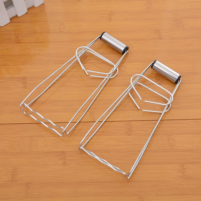 Rust Proof Stainless Steel Foldable Anti-Scald Bowl Clip Non-Slip Plate Pot Gripper Kitchen Cooking Accessory