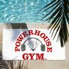 Модный принт Powerhouse Gym Полотенце для сушки Полотенце для ванны Применимо для легкого плавания Кемпинга Йоги Пляжа На улице