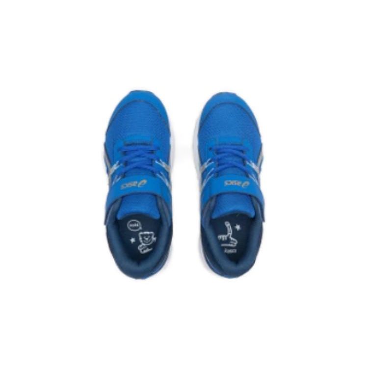 Asics Kids Contend Running Shoes Comfortable Lightweight Stable Daily Outdoor Sports Kids Sneakers Blue 1014A320-400