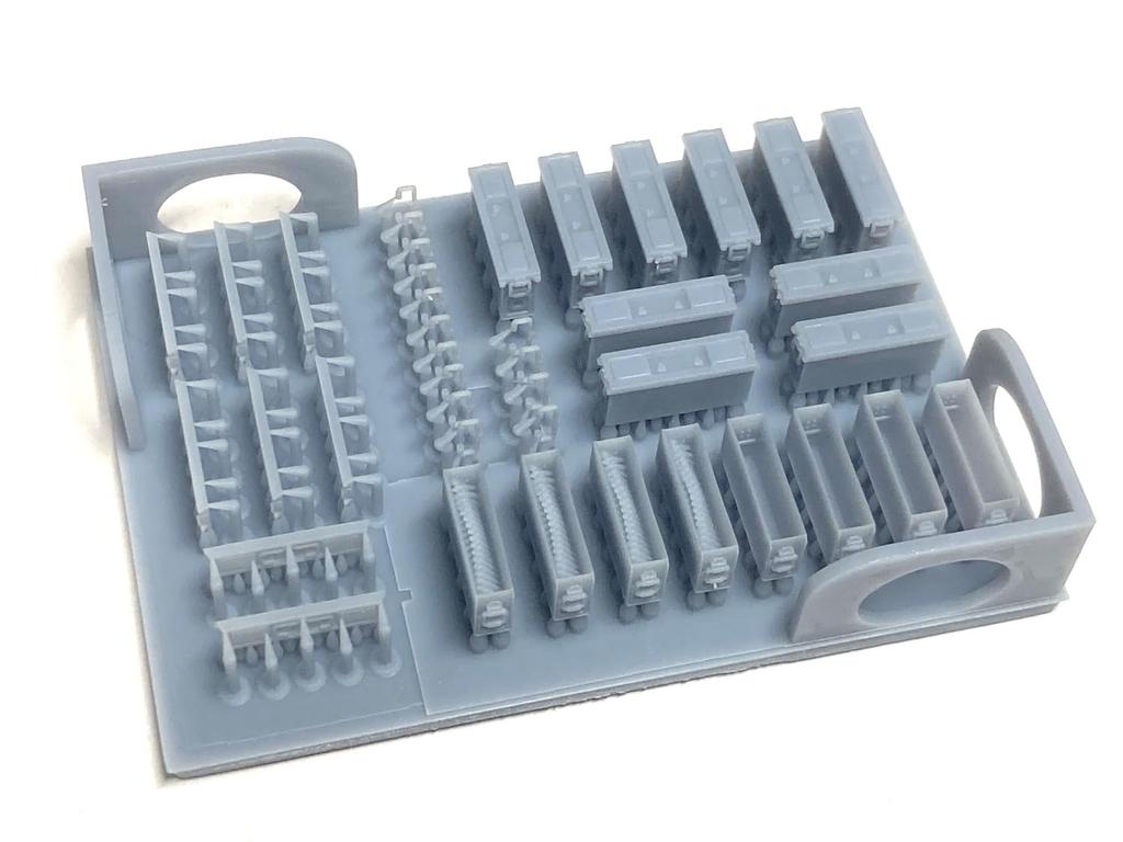 Chino Model Набор патронных коробок для пулемета Модель позднего типа Набор для 3D-принтера 1/35 MG34/42 CM-145B