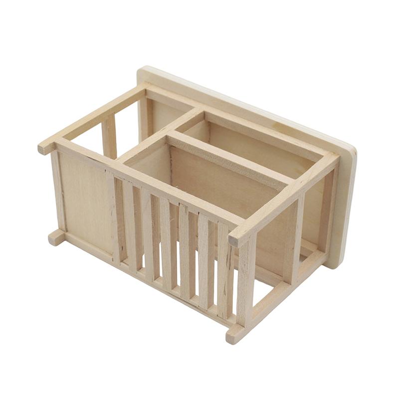 1:12 миниатюрных столиков для кукольного домика, обеденный стол, многоуровневый стол для хранения вещей с мебелью для подсоединения, модель кухни, декоративная игрушка