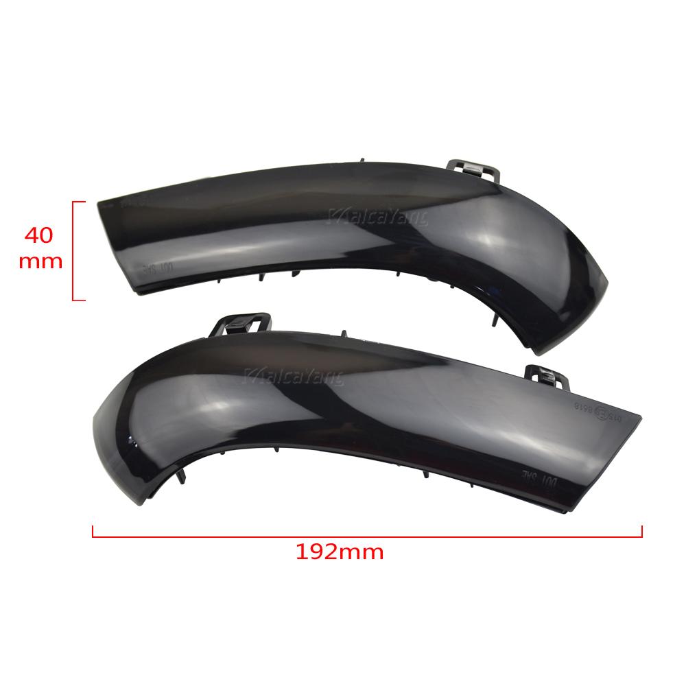 LED Dynamic Turn Signal Blinker Flowing Water Blinker Flashing Light For VW GOLF 5 GTI Jetta MK5 Passat B5.5 B6 Sharan