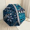 1PC Tribal Patterns Umbrella-8-Rib Reinforced Portable Folding Travel Suitable for All Seasons Outdoor Daily Use-J402