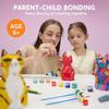 JOYFY Детский DIY Ночник Раскрась Свою Кошку Лампу Школьные Мероприятия Художественные Принадлежности Игрушки для Девочек Мальчиков Возраст 6+ Подарки на День Рождения