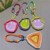Korean Cute Cartoon Funny Triangle Coin Purse Phone Short Lanyard Strap Phone Bracelet Anti-Lost Lanyard Jewelry Girl Woman