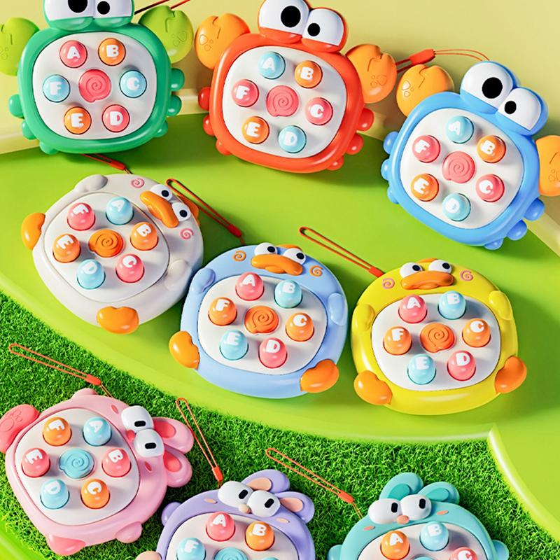 1 шт. Детский реквизит для снятия напряжения с пальцев, мини-игрушка для развития координации рук и глаз «Ударь крота»