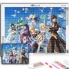 5D Алмазная картина Полный Алмаз Genshin Алмазная картина Ручная работа Diy Алмазная мозаика Картина Украшение дома