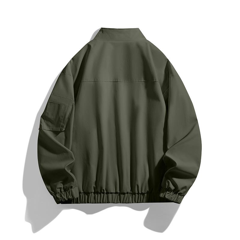 Fashion Youth Men's Casual Autumn Jacket Loose Daily