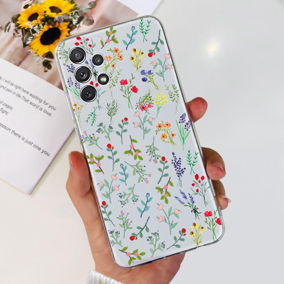 For Samsung Galaxy A32 4G Case Sm-A325F Soft Silicone Stylish Painted Cover Case For Samsung A32 A 32 5G A326B Back Cover Bumper