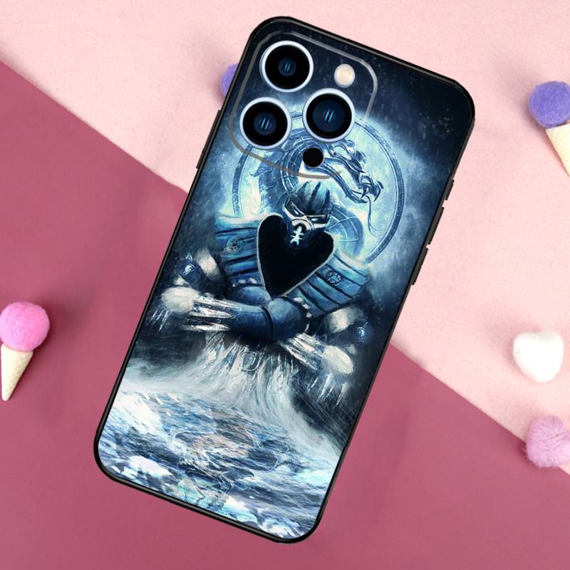 Чехол для телефона Scorpion Zero Sub Mortal Kombat для iPhone 16 15 14 12 11 13 Pro Max Чехол на iPhone 16 15 13 Mini X XS Max XR Coque