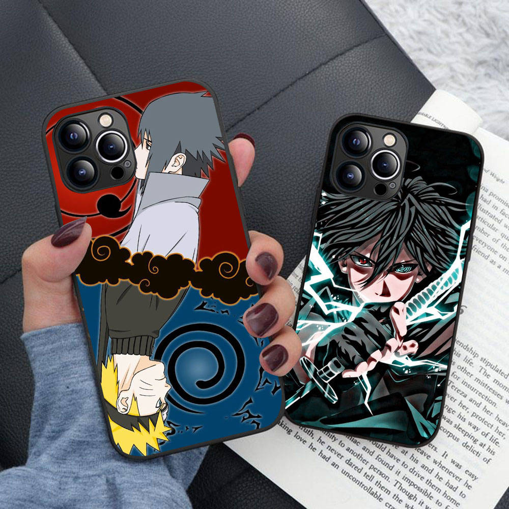 51 Naruto Sasuke Uchiha Case for Xiaomi Redmi A3 13C 10A 10C 12C 9A 9C 9T A3X Note 13 8 9 10 11 12 Poco F5 F6 C51 M6 X3 X6 C65 C50 C55 Pro Plus 4G 5G