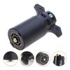 Waterproof 7 Pin Plug Trailer Caravan Electric Adapter Socket Connector Durable Design Heavy Duty 12V Generic Connector