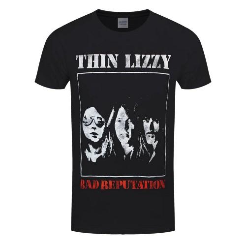 Thin Lizzy Футболка унисекс для взрослых с плохой репутацией из хлопка