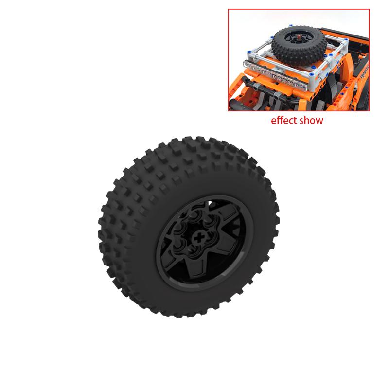 Подходит для пикапов F-150 Raptor 42126 Набор кирпичиков Автомобиль MOC Фаркоп Кран Платформа Крышка Модифицированные строительные блоки Сделай сам Игрушки Подарки