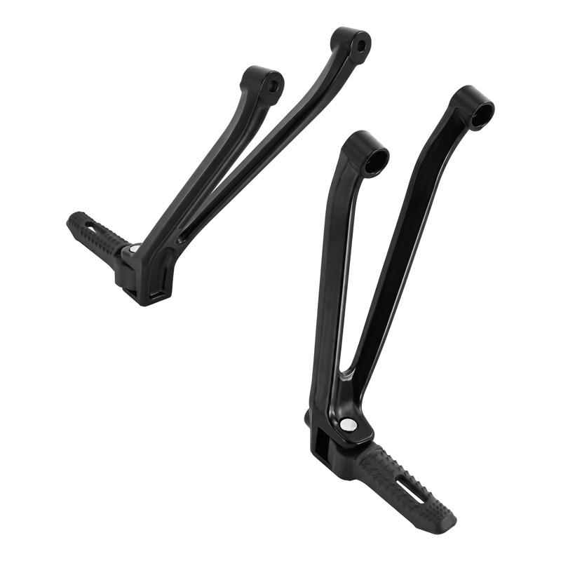 Motorcycle Rear Footrest Passenger Foot Pegs Brackets For BMW S1000RR 2009-2017