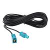 Vehicle Antenna Extension Cable FAKRA Female To Female Stable Performance Stereo Radio Antenna