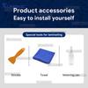 TPU For Xpeng G9 2022 2023 2024 2025 Car Rear Tail Film TPU Pre-cut Anti-scratch Clear Smoked Black Sticker Accessories.