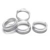 Silver AC Air Conditioner & 2WD/4WD Switch Knob Ring Cover For 2016- Tacoma