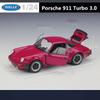 ВЕЛЛИ 1:24 1974 Porsche 911 Turbo 3.0 Спортивный автомобиль из сплава Модель Литая металлическая игрушечная машина Модель автомобиля Симуляция Коллекция Подарок для детей