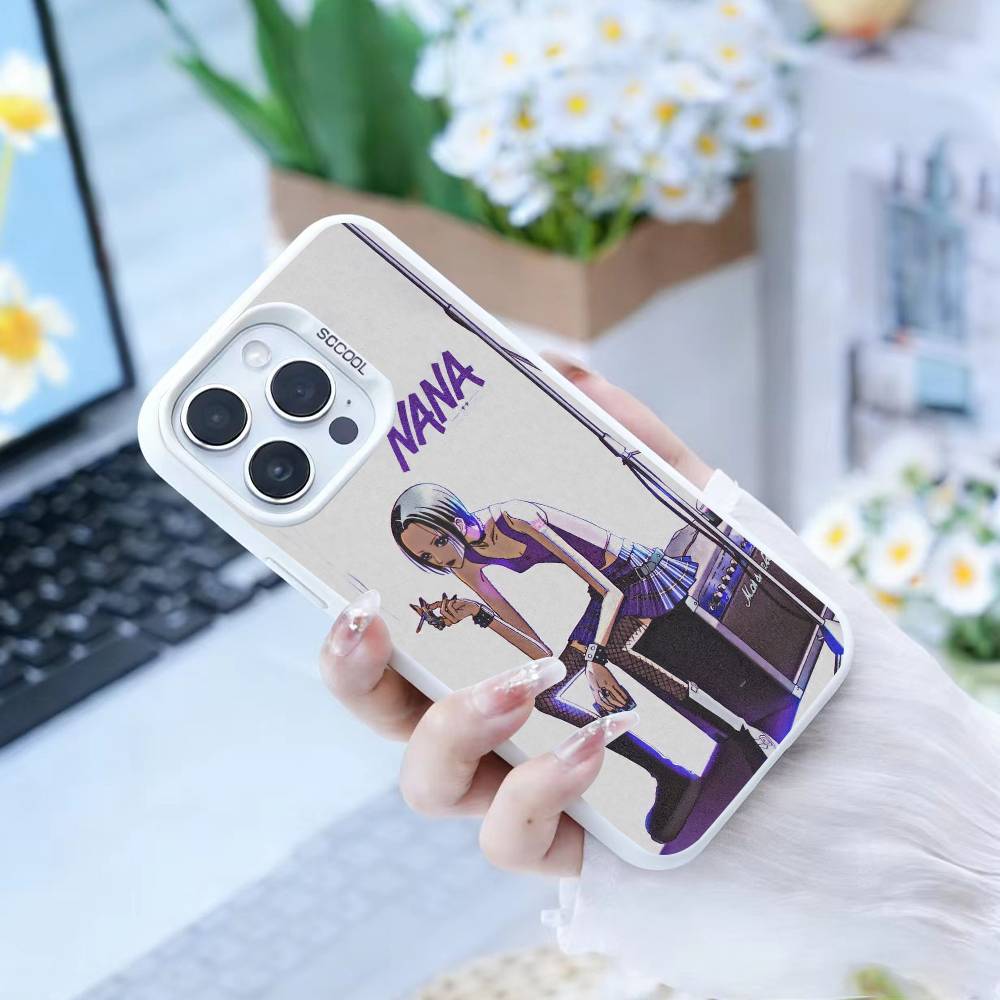 NaNas-osaki   Чехол для телефона для iPhone 16,15,14,13,12,17,Pro,MAX белый Матовый Ударопрочный Чехол