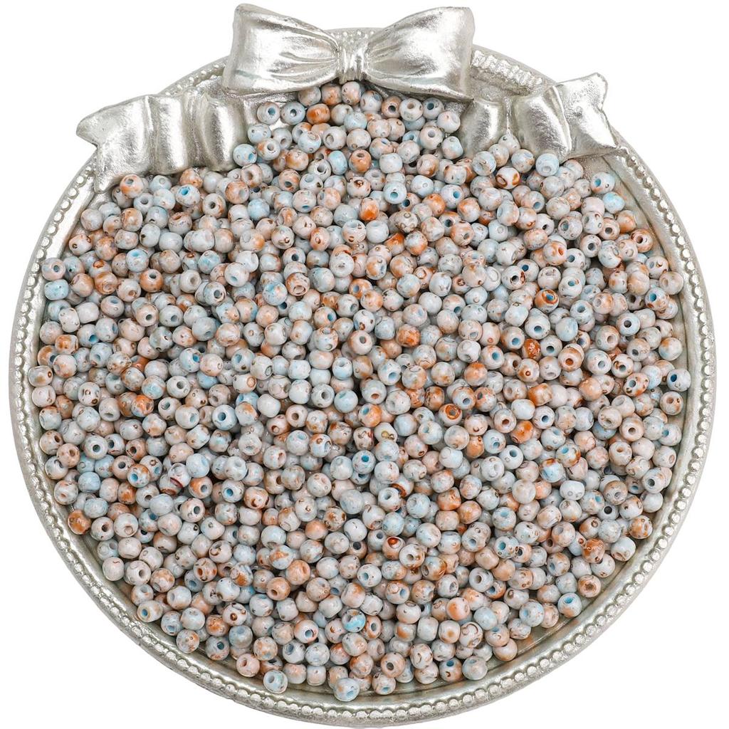 300 шт. Бутылочные 3 мм стеклянные бусины Шарм чешские бусины Семена разделительные бусины для изготовления ювелирных изделий Аксессуары