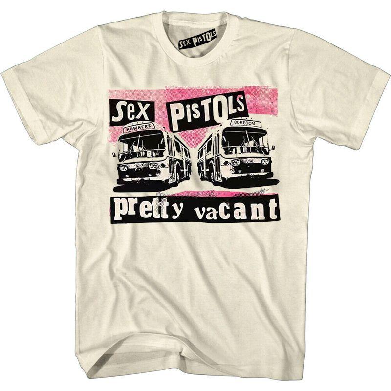 SEX PISTOLS Sex Pistols Band Rock Black Men's Women's T-Shirt Cotton Printed Men's Summer Clothing Women's T-Shirt