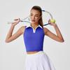 Womens 2-Piece Tennis Outfit Sports Set Running Yoga Gym Workout Lightweight Pleated Skirt