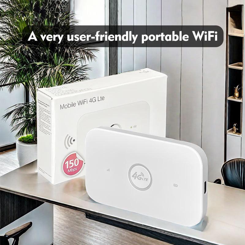 Портативный беспроводной WiFi-роутер 4G MiFi для прямых трансляций или использования в автомобиле