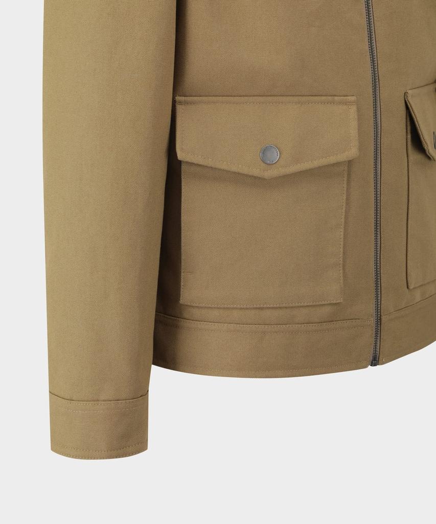 Brooks Brothers Canvas Work Jacket (Beige) (Bbotmmf301)