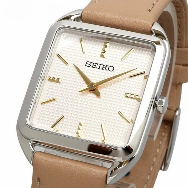 Seiko Классические кварцевые женские часы 26 мм из нержавеющей стали SWR089P1