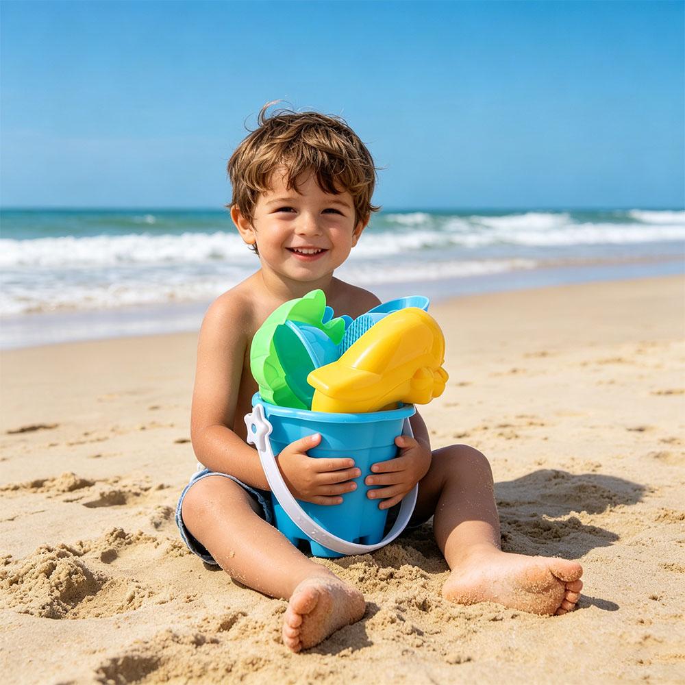 Crab Fish Mold Beach Shovel Bucket Set With Bucket Summer Beach Toys Beach Sand Play Toys Gifts