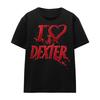 Декстер Унисекс Взрослая Футболка I Heart Dexter
