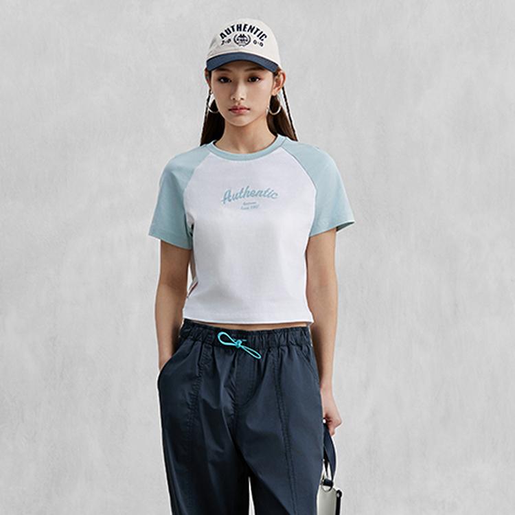 Kappa T-Shirts Women's Crew Neck Moderate Straight Fit K0E42TD83