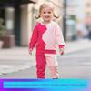 Little Maven Европейский и американский экспорт Осень Детская одежда Милые детские костюмы Костюмы для девочек с длинным рукавом
