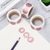 Stationery Party Supplies Secret Code Cover Labels Adhesive Paper Round Shape Scratch Off Sticker