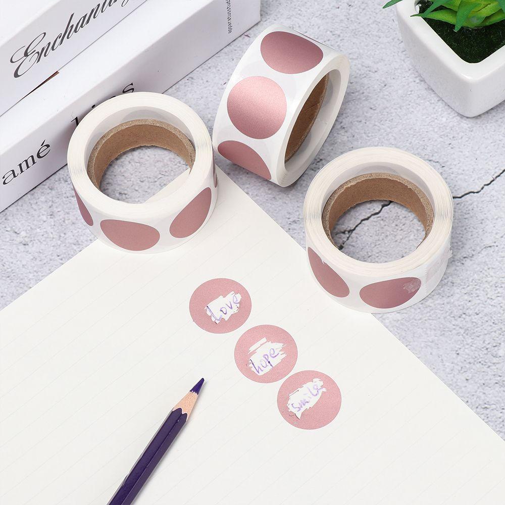 Stationery Party Supplies Secret Code Cover Labels Adhesive Paper Round Shape Scratch Off Sticker