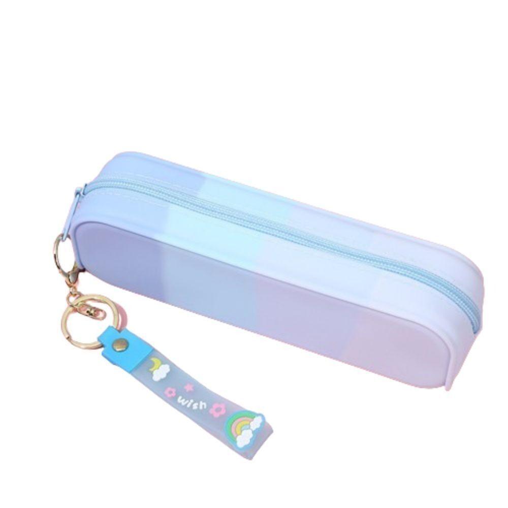 Large Capacity Pencil Case Gradient Color Pen Storage Bag New Pen Bag