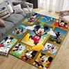 1 шт. Ковер с рисунком персонажей мультфильмов Disney, ковер для зоны, нескользящий ковер, коврик для пола, стирающийся вручную, подходит для гостиной, спальни, домашнего декора