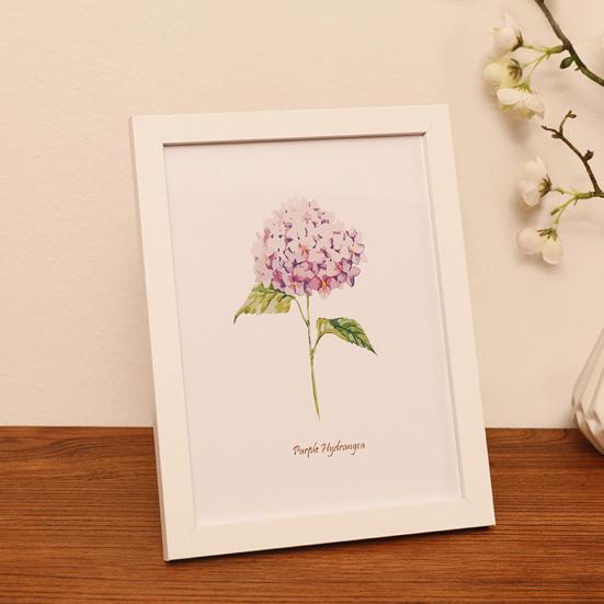 8/10-Inch Wooden Photo Frame High Clarity Glass Back Support Modern Heavy Duty Desktop Picture Display Decorative Frame Home Supplies