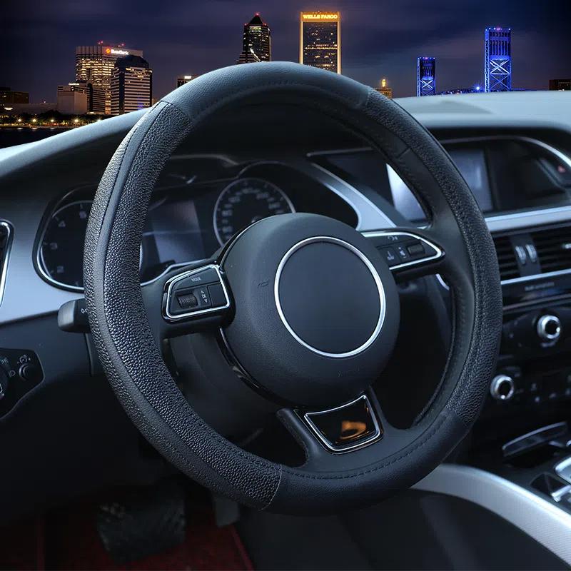 Для Honda Fit CITY Crider Crosstour VEZEL, Универсальная кожаная оплетка на руль для четырех сезонов