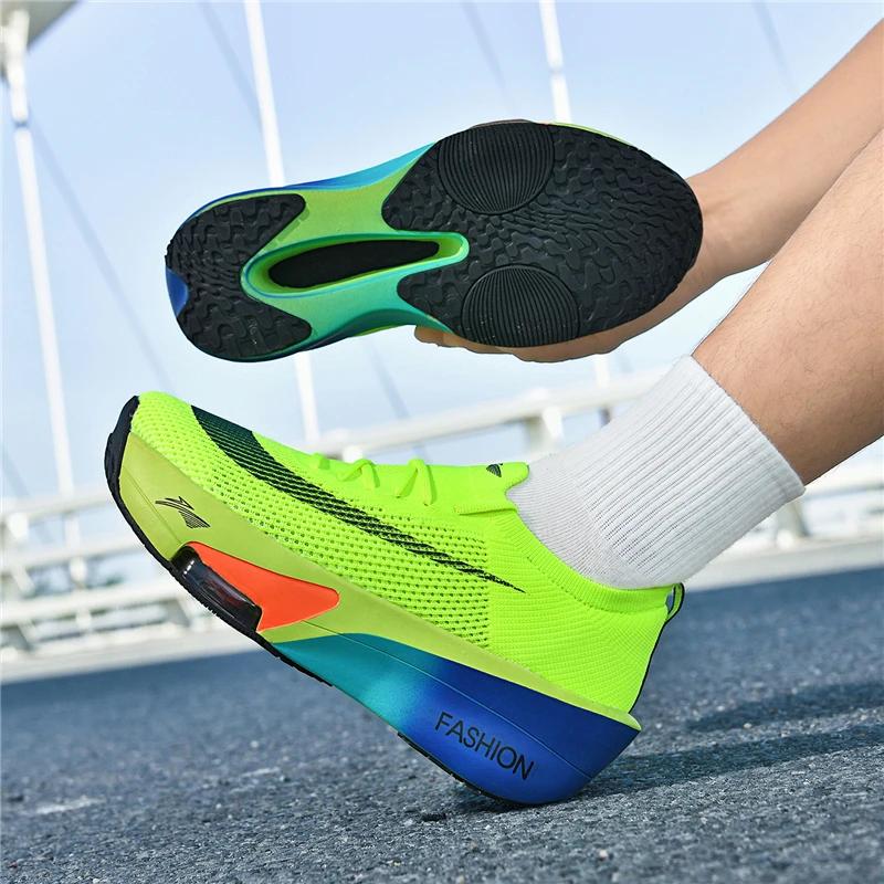 New Marathon Running Shoes, Lightweight Racing Carbon Plate Running Shoes, Men'S And Women'S Outdoor Sports Shoes