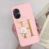 Для Xiaomi POCO M5 Чехол Роскошный Модный Силиконовый Мягкий ТПУ Задняя Панель Защитная Оболочка Телефона Для Xioami POCO M5 4G Милый Чехол с Буквами Сумки