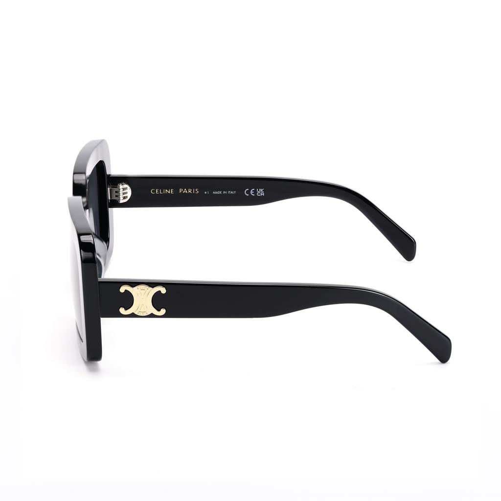 Celine Logo Square Sunglasses Women sunglasses Black CL40304U-01A